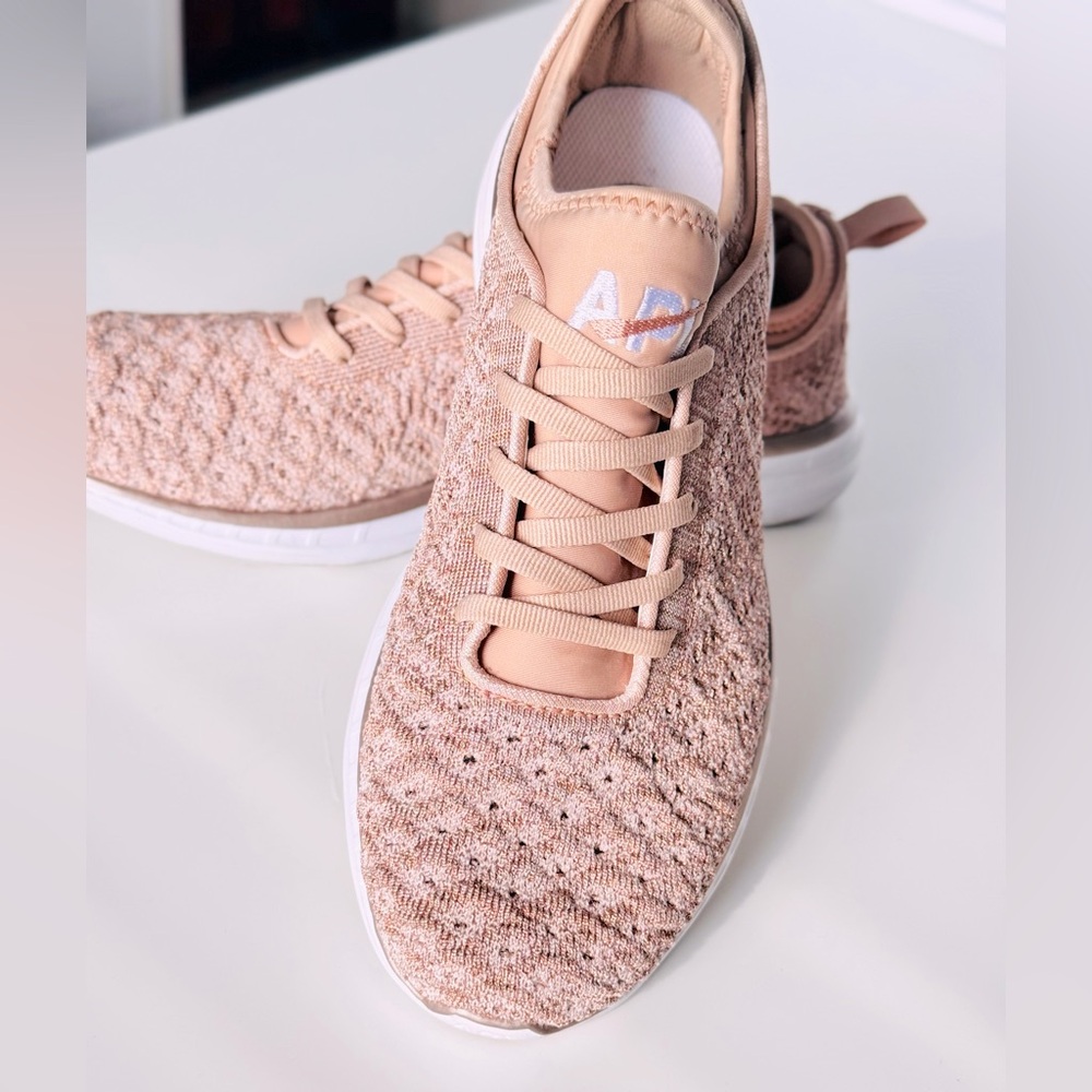 APL TechLoom Phantom Pro Women's Rose Gold Sneakers Running Shoes - Picture 6 of 16